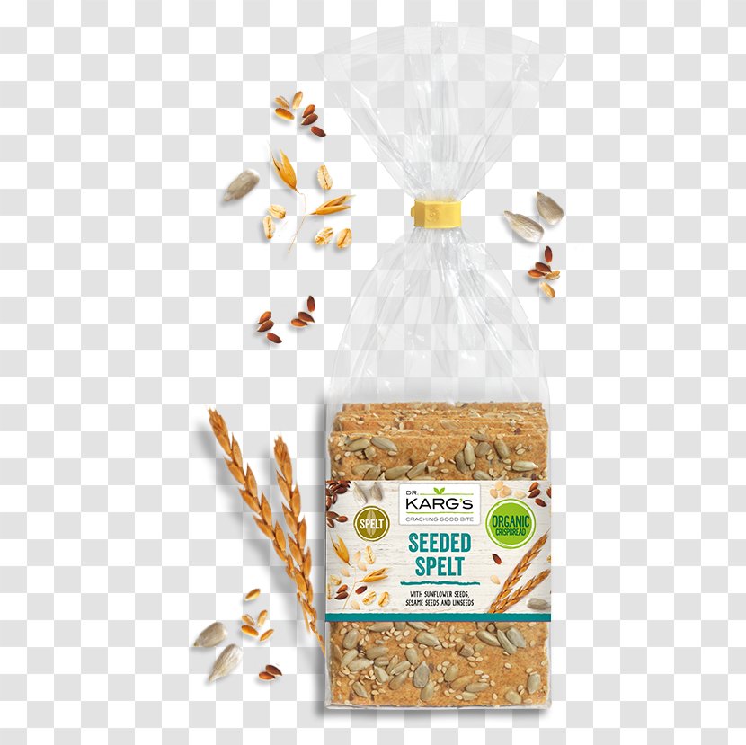 Vegetarian Cuisine Crispbread Organic Food Muesli Spelt - Cereal - Bread Package Transparent PNG