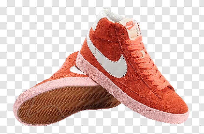 Sneakers Nike Blazers Shoe High-heeled Footwear - Women's Casual Shoes Transparent PNG