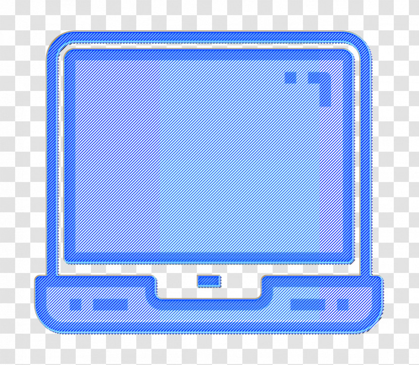 Laptop Icon Office Stationery Icon Transparent PNG