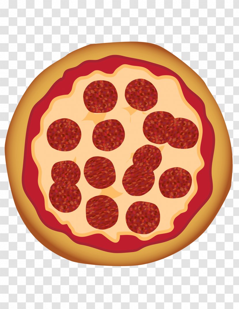 Pizza Pepperoni Cartoon Clip Art - Cuisine - Pictures Of A Transparent PNG