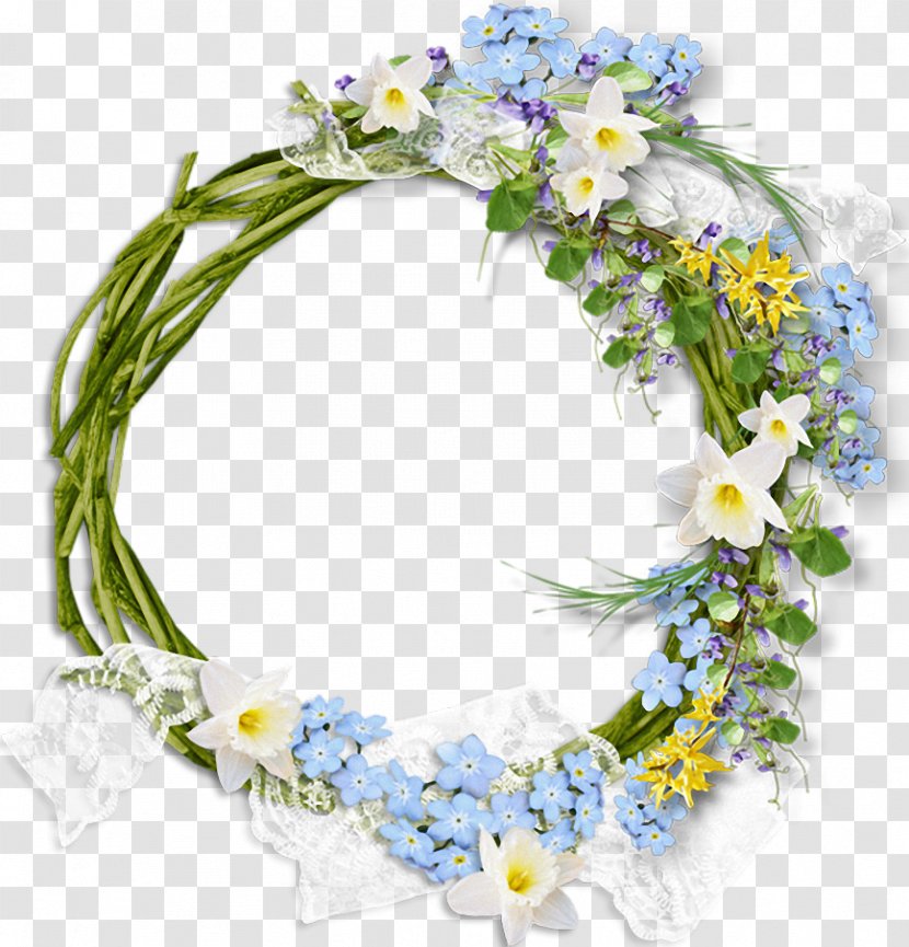 LiveInternet Clip Art - Centerblog - Wreath Flower Transparent PNG