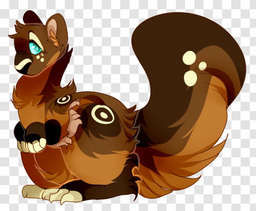 Cat Art Squirrel Canidae - Tail - Sky Transparent PNG