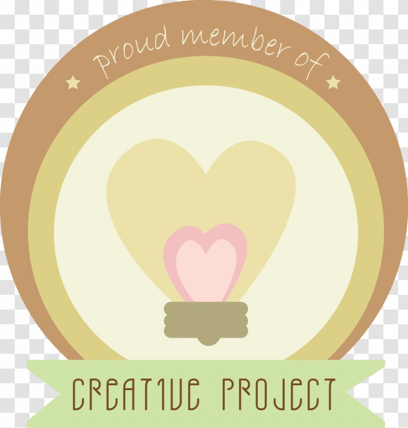 Clip Art Love Logo - Yellow - Creative Little Raccoon Transparent PNG