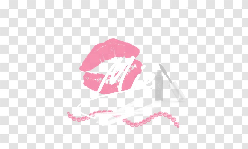 Lip Pink M Beauty.m Font Transparent PNG