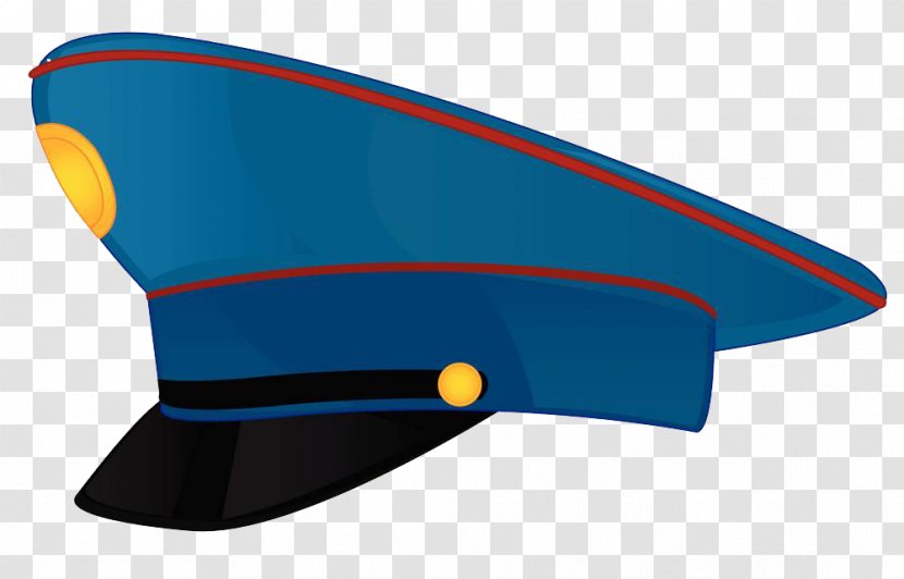 Stock Photography Peaked Cap Mail Carrier Clip Art - Blue Police Hat Transparent PNG