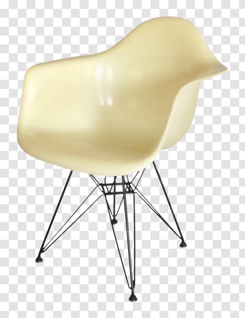 Eames Fiberglass Armchair Eiffel Tower Charles And Ray Mid-century Modern - Chair Transparent PNG