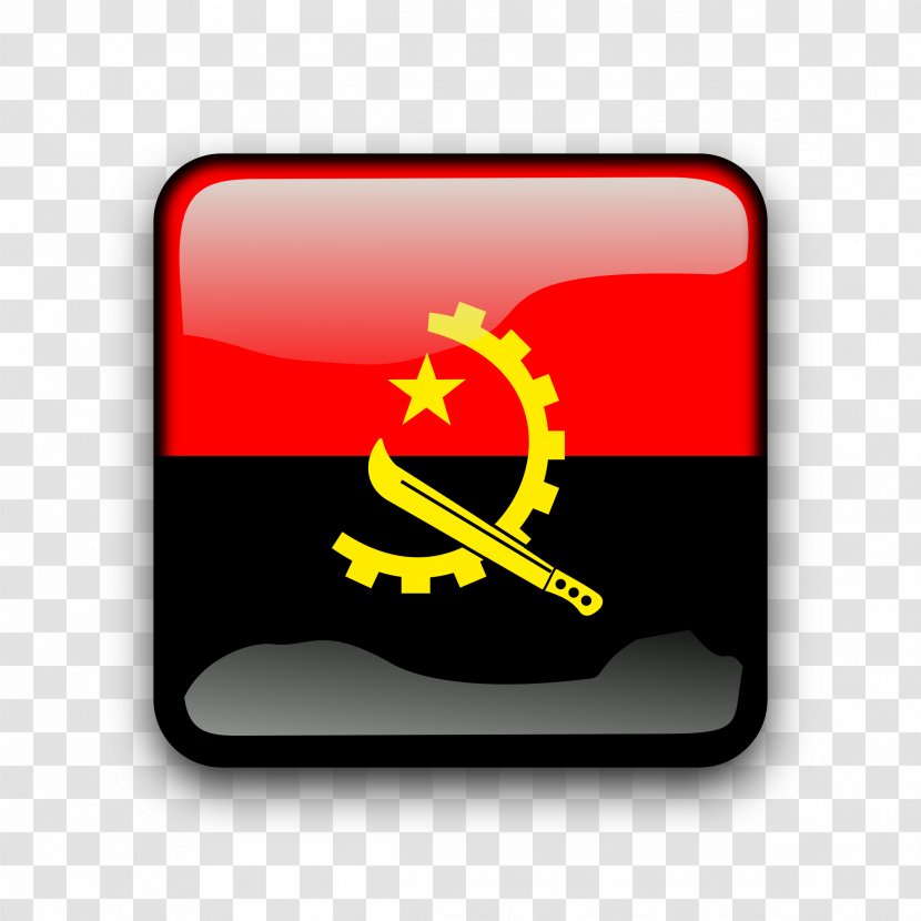 Flag Of Angola People's Republic National Transparent PNG