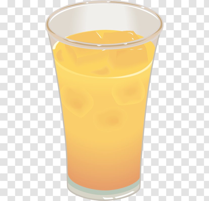 Orange Juice Drink Harvey Wallbanger Soft - Spritzer Transparent PNG