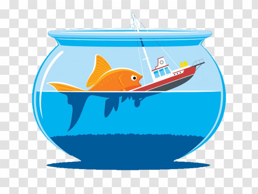 Drawing Creativity Clip Art - Cartoon Fish Tank Creative Ideas Transparent PNG