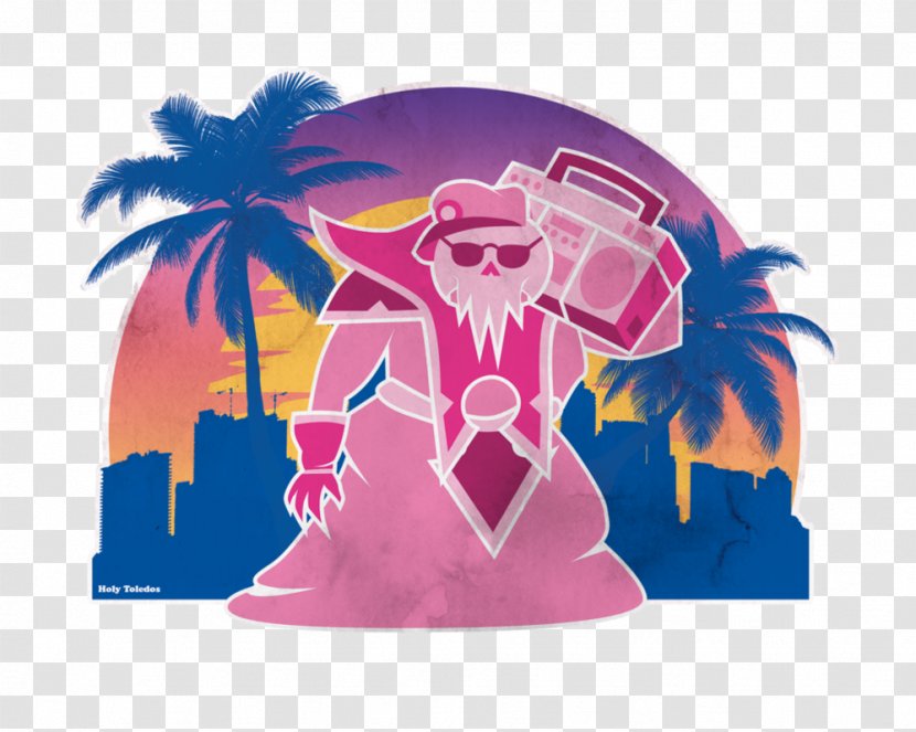 Illustration Pink M Cartoon Character Font - Art - Necromancer Vector Transparent PNG