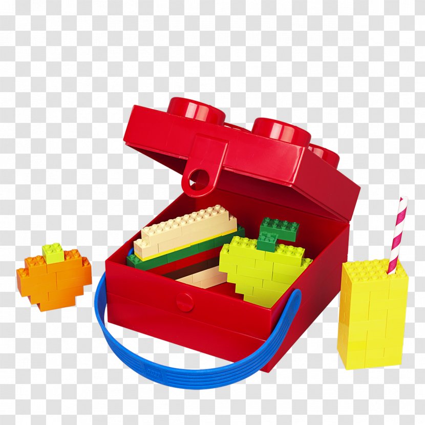 Lunchbox LEGO Handle - Toy Block - Box Transparent PNG