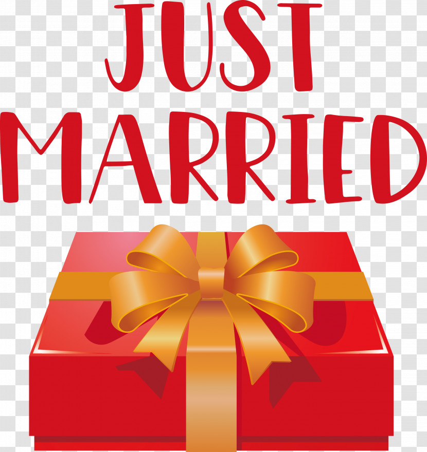 Just Married Wedding Transparent PNG