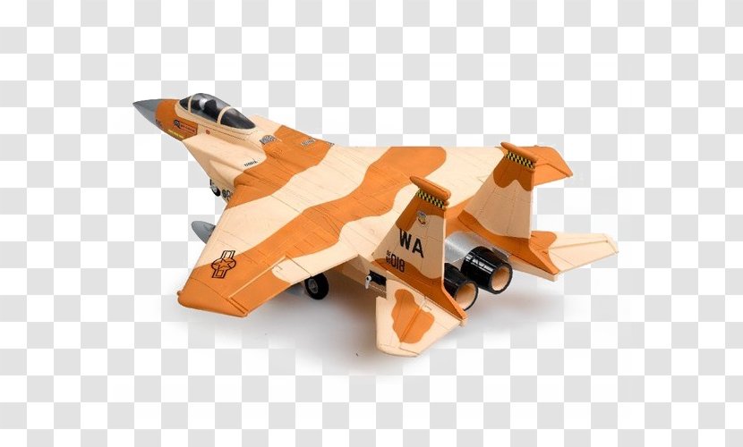 Airplane Helicopter McDonnell Douglas F-15 Eagle Radio-controlled Aircraft - Radiocontrolled - Camouflage Transparent PNG