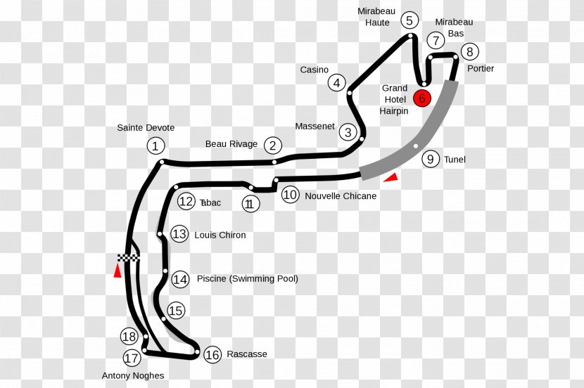 Monte Carlo Circuit De Monaco 2001 Grand Prix Formula One 2017 - 1 Transparent PNG