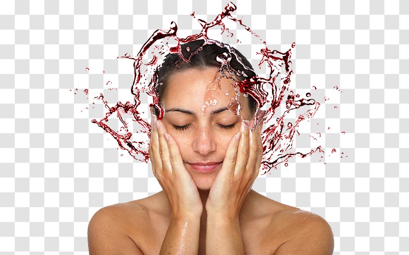 Red Wine JG Skin Facial Wrinkle Transparent PNG