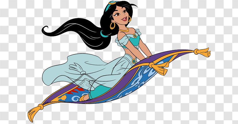 The Magic Carpets Of Aladdin Princess Jasmine - Mythical Creature Transparent PNG