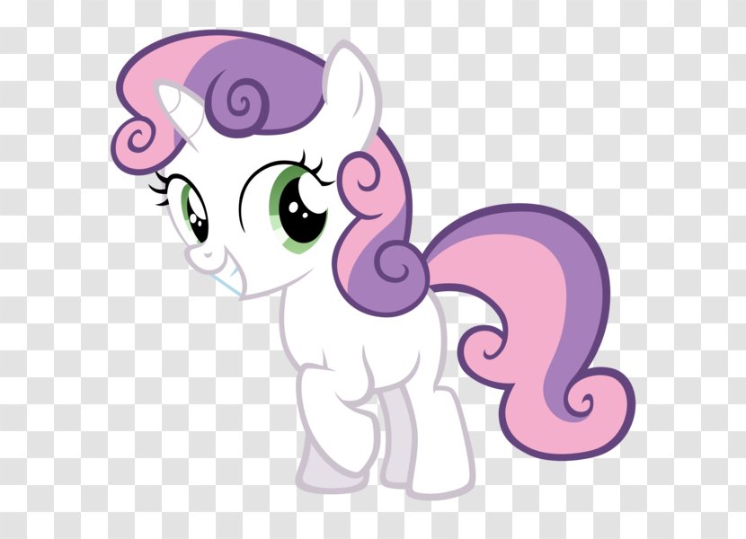 Sweetie Belle Pony Rarity Spike Fluttershy - Watercolor - My Little Transparent PNG