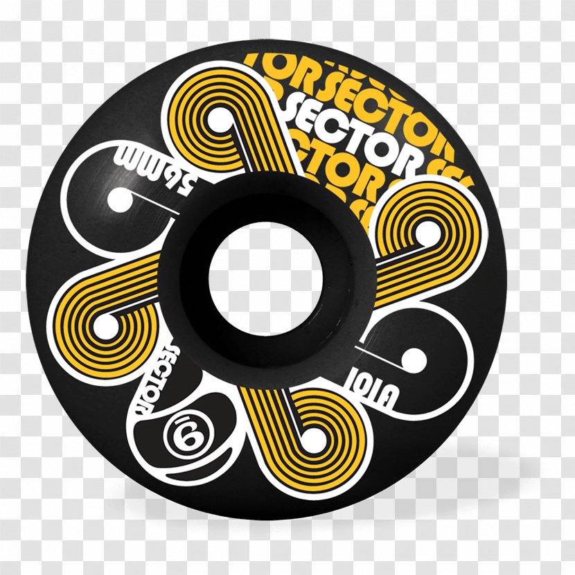 Wheel Circle Logo Skateboard Yellow - Auto Part - Color Degrees Transparent PNG