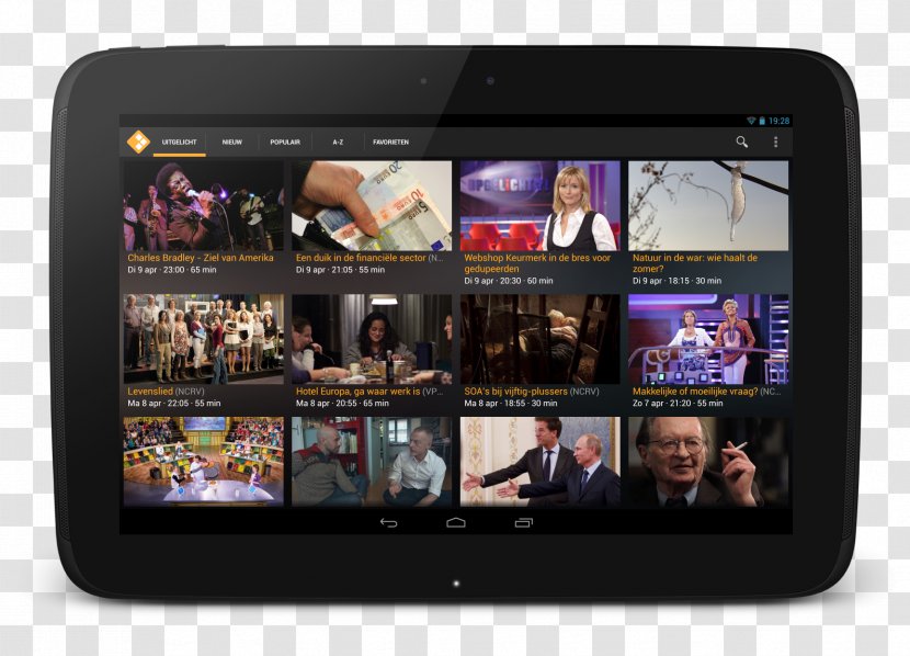Display Device Multimedia Electronics Gadget - Nederlandse Publieke Omroep Transparent PNG