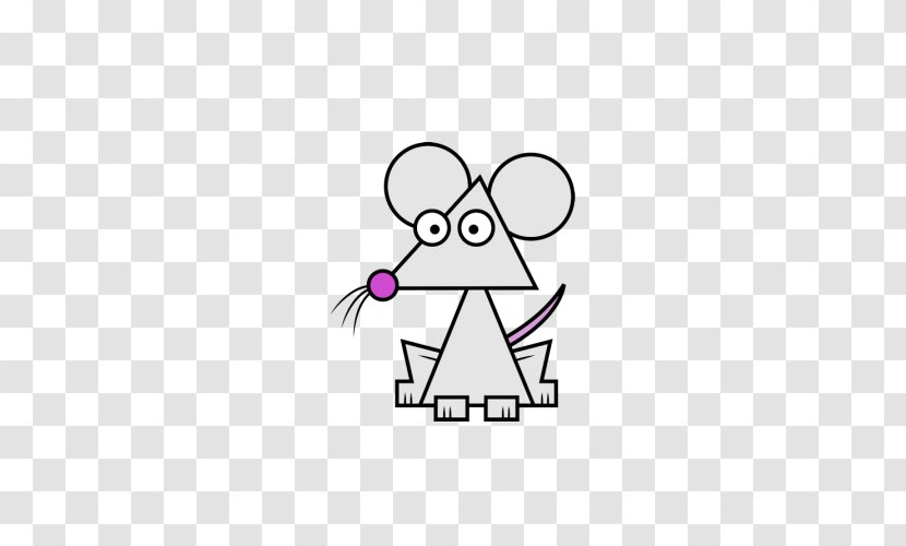 Computer Mouse Rat ICO Icon - Tree - Geometric Creative Transparent PNG