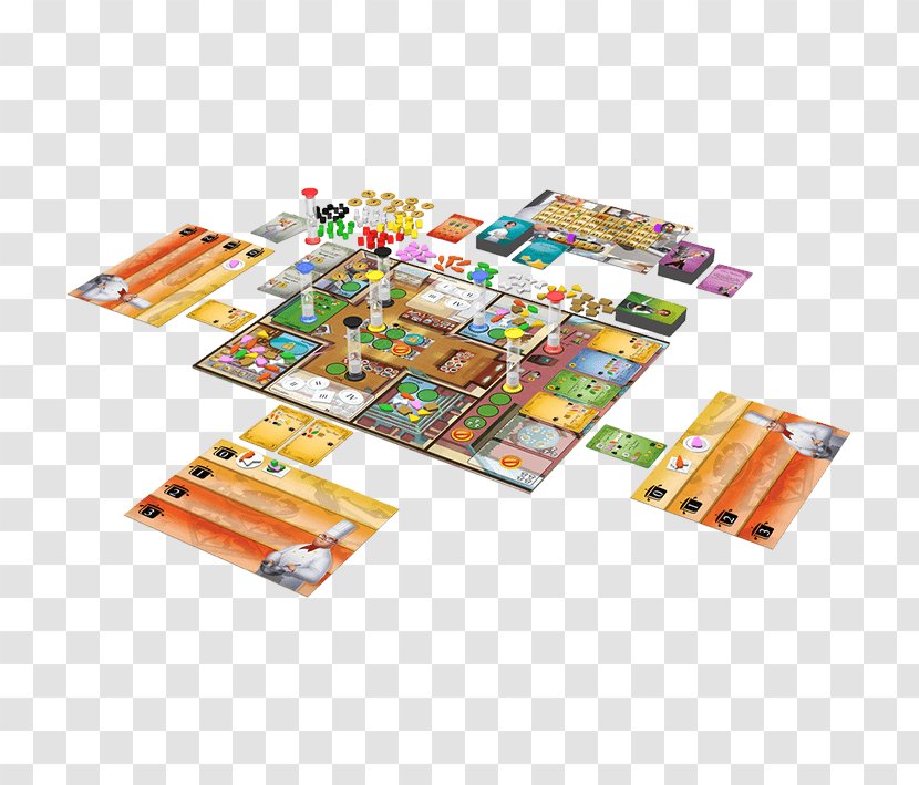 Cooperative Board Game Kitchen Table - Video Transparent PNG