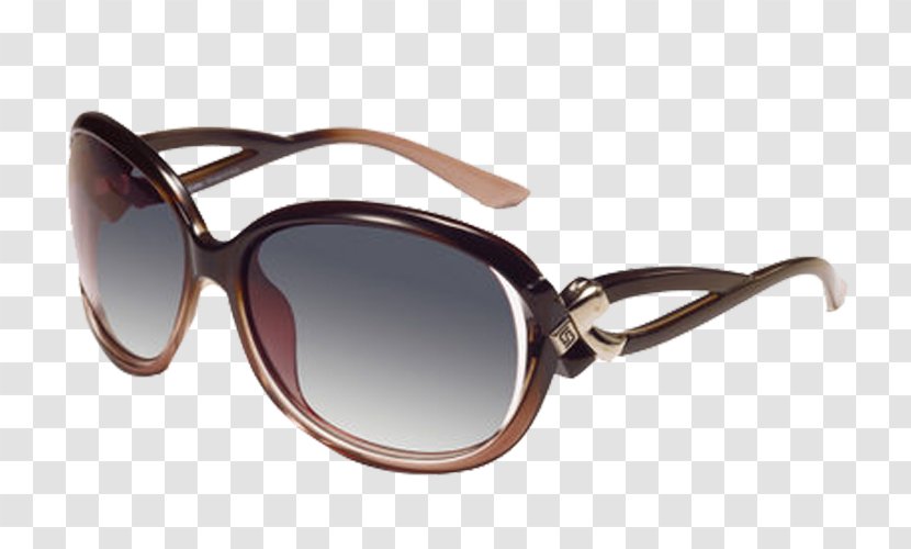 Sunglasses Fashion Accessory - Beige - Ms. Twisted Brown Transparent PNG