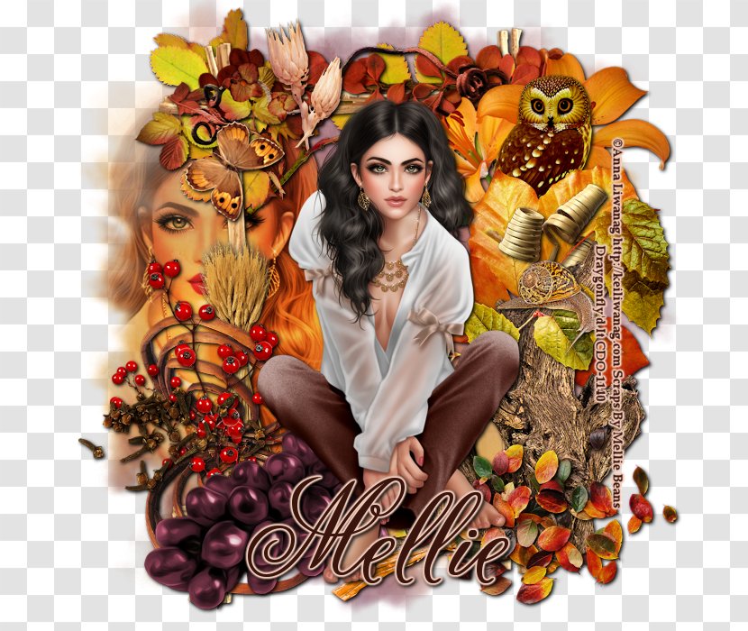 Art Flower - Autumn Romance Transparent PNG