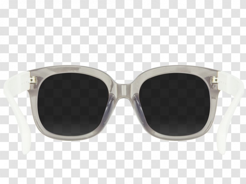 Cartoon Sunglasses - White - Transparent Material Eye Glass Accessory Transparent PNG