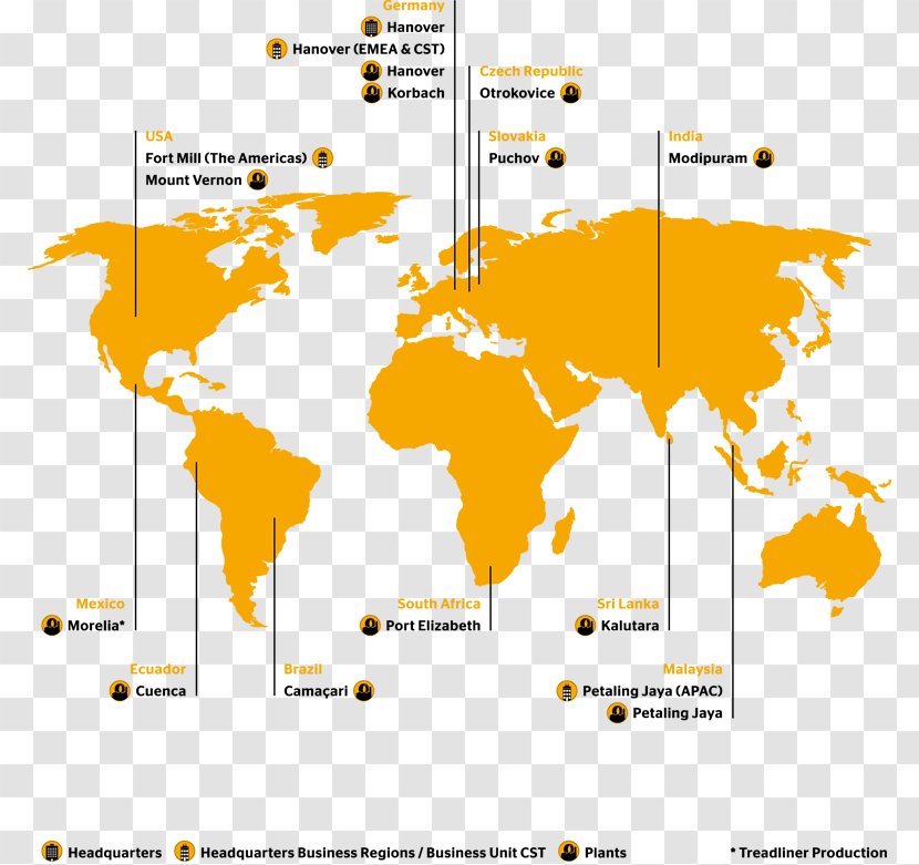 World Map - Geography - Diagram Transparent PNG