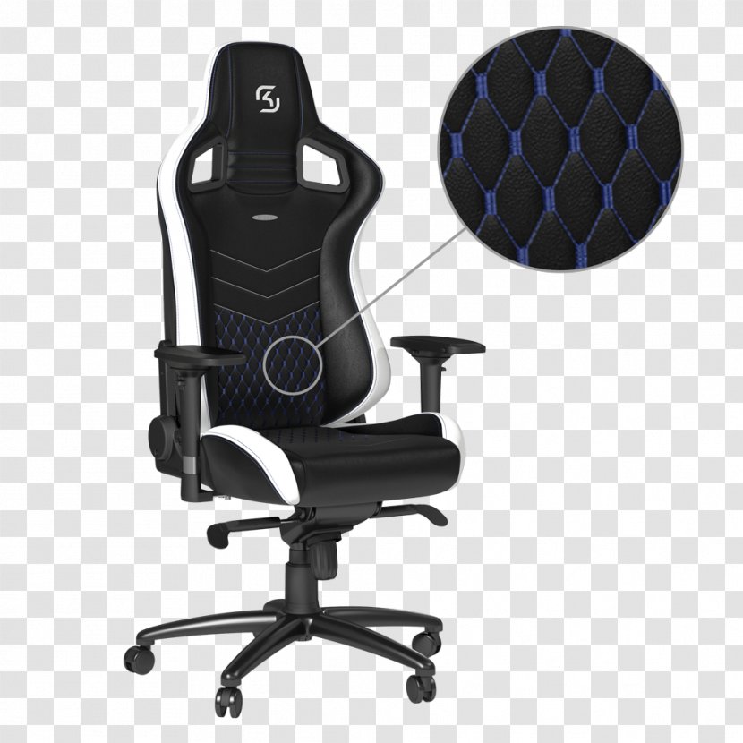 Office & Desk Chairs Gaming Chair Noblechairs Leather - Swivel Transparent PNG
