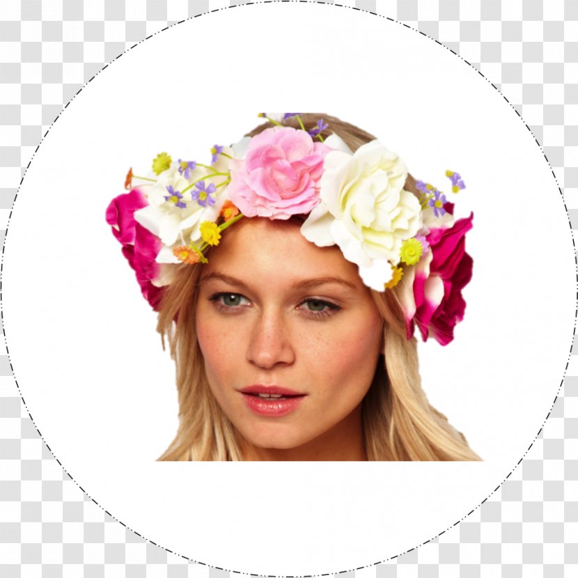 Floral Design Flower Wreath Hair Fashion Transparent PNG