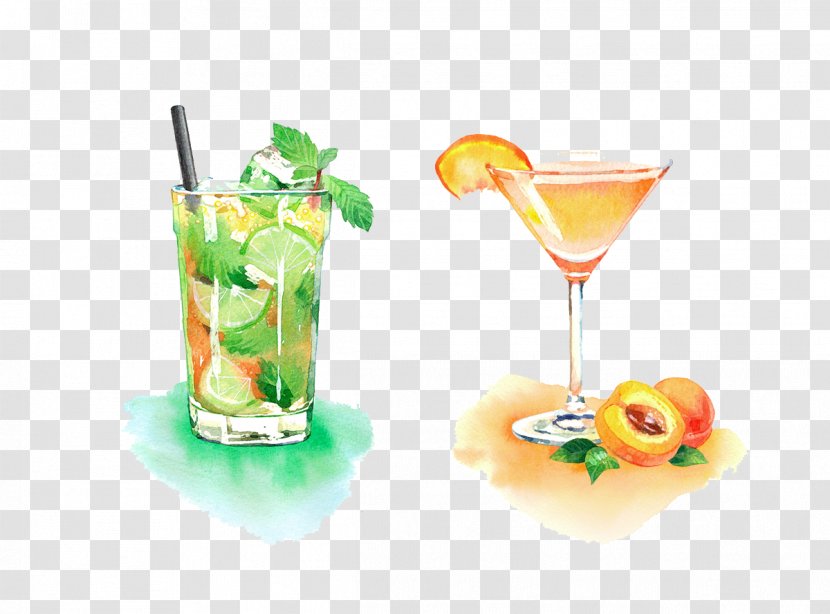 Orange Juice Cocktail Garnish Sea Breeze - Iba Official - Lemon And Peach Transparent PNG