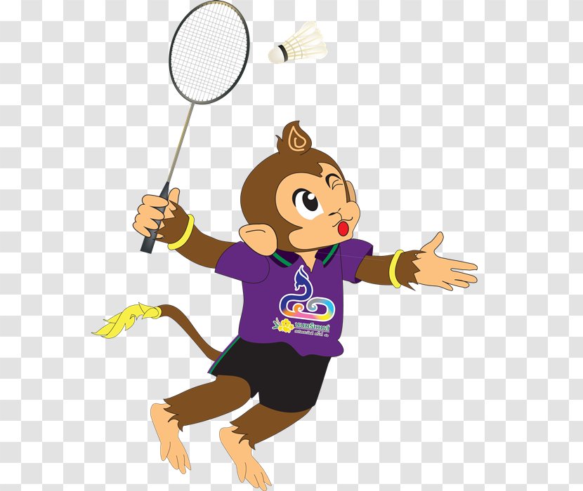 Badminton Sport Satit Samakkee Clip Art - Mammal Transparent PNG