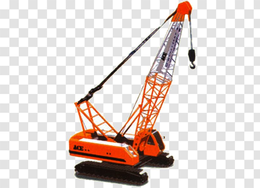 Mobile Crane Heavy Machinery Hydraulic クローラークレーン - Construction Equipment Transparent PNG