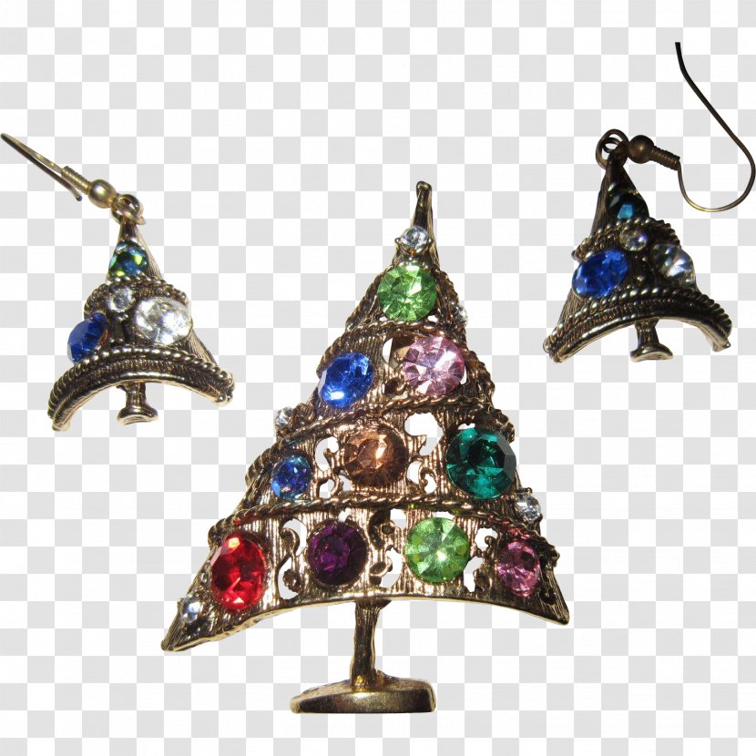 Earring Christmas Ornament Tree Day Transparent PNG