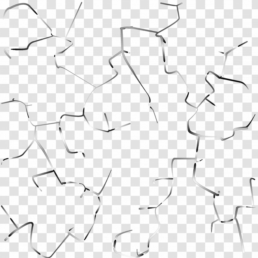 Line Point Angle Product Clip Art - White Transparent PNG