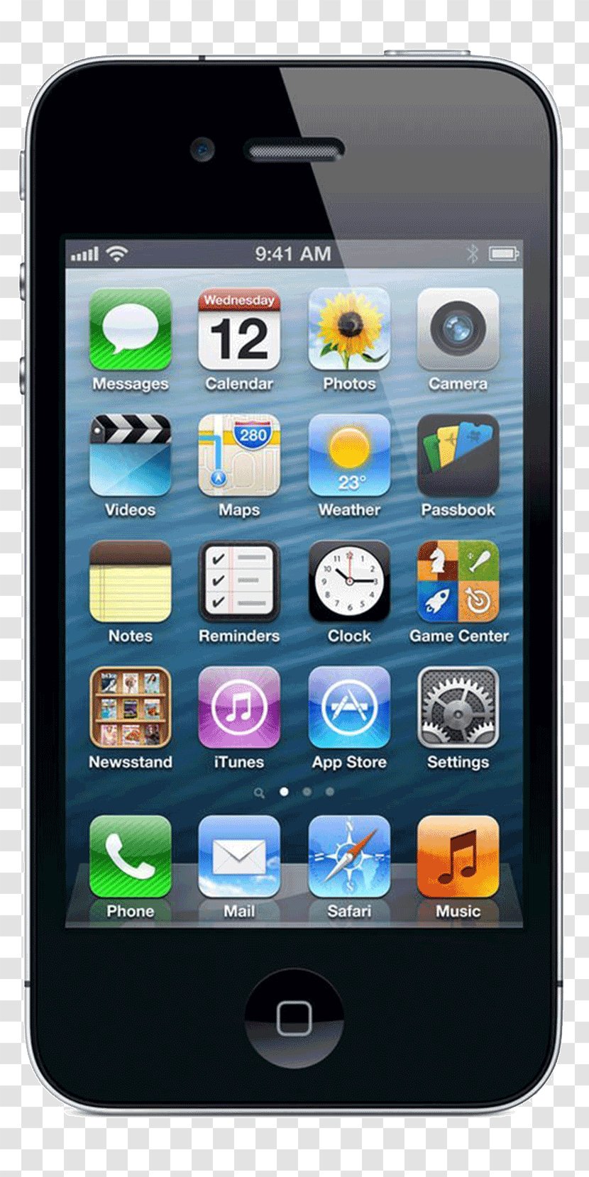 IPhone 4S Apple Smartphone - Multimedia - Apple's Transparent PNG