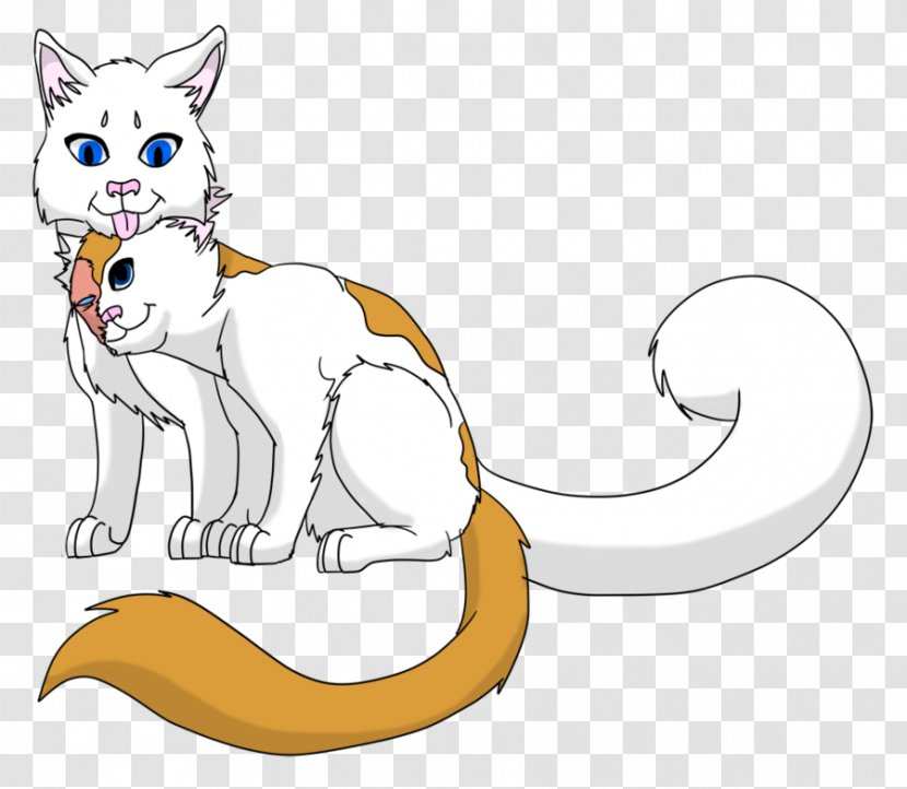 Cat Into The Wild Warriors Brightheart Cloudtail - Drawing Transparent PNG