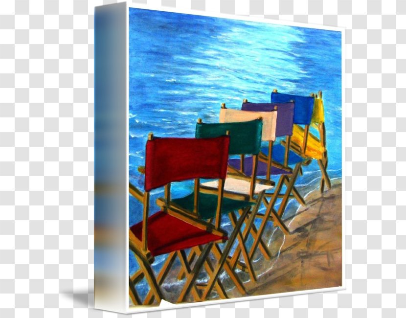 Director's Chair Table Furniture Deckchair - Vacation Transparent PNG