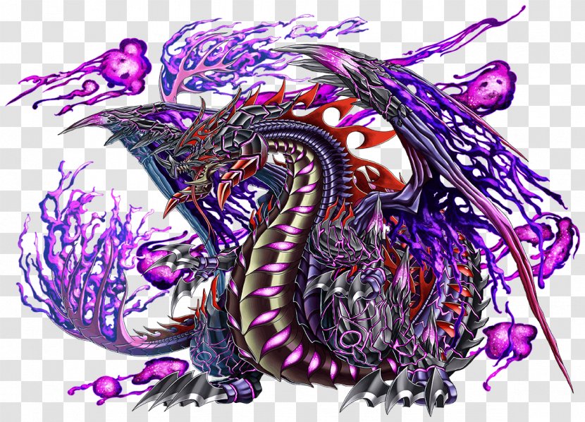 Brave Frontier Dragon Drawing Art - Watercolor Transparent PNG