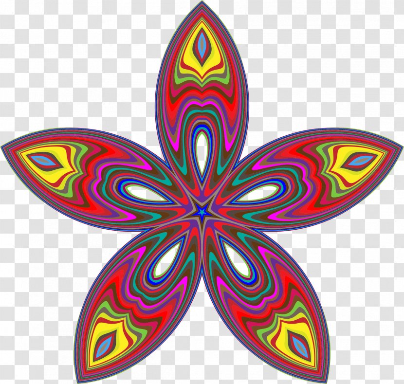 Color Star Clip Art - Moths And Butterflies Transparent PNG