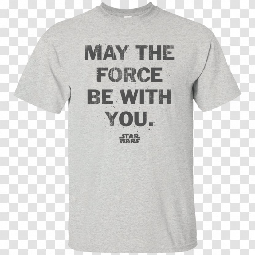Long-sleeved T-shirt Hoodie Clothing - Sleeve - May The Force Be With You Transparent PNG