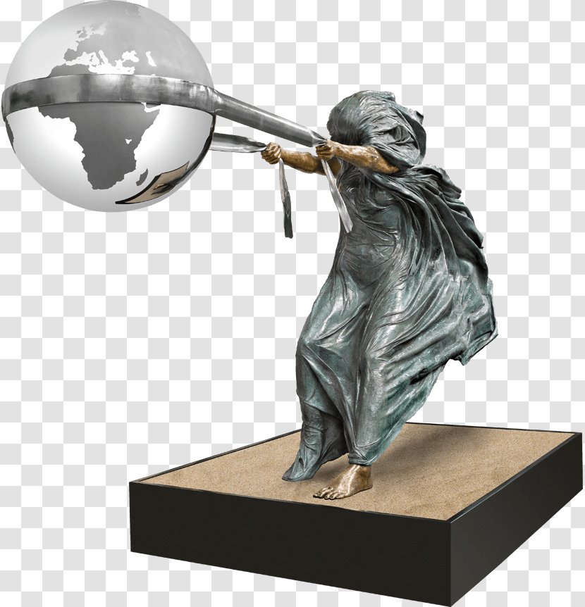 Bronze Sculpture Statue Figurine Nature Story - Force Of - Allen Tate Insurance Transparent PNG