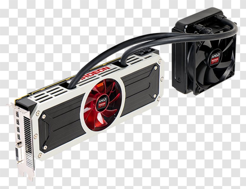 Graphics Cards & Video Adapters AMD Radeon Rx 200 Series Advanced Micro Devices Processing Unit - Amd 300 - R9 Fury X Transparent PNG