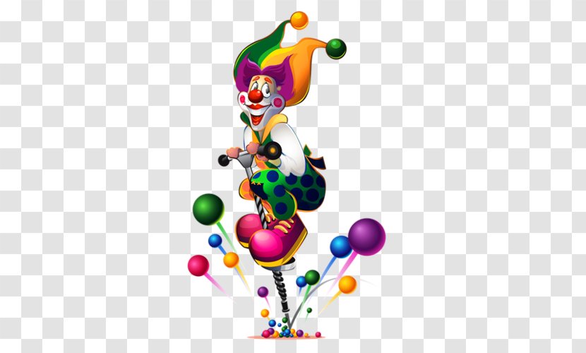 Clown Birthday Clip Art - Kleurplaat - Funny Transparent PNG