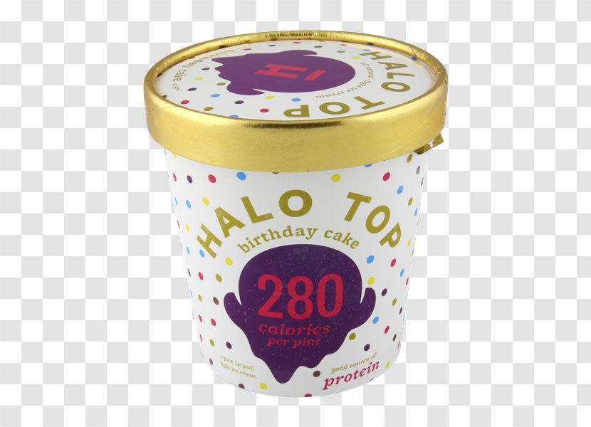 Ice Cream Milk Halo Top Creamery Birthday Cake - Cinnamon Rolls Transparent PNG