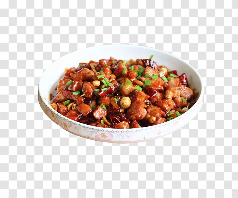 Kung Pao Chicken Sichuan Cuisine Hot Meat - Stir Frying - Spicy Picture Material Transparent PNG