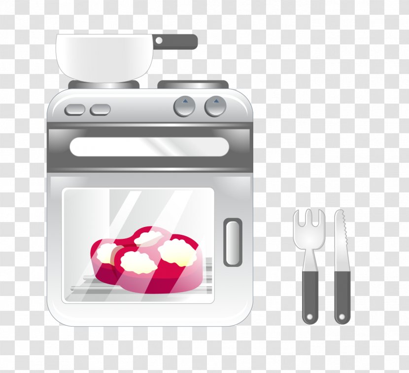 Knife Kitchen Utensil Home Appliance - Cooker And Fork Vector Material Transparent PNG