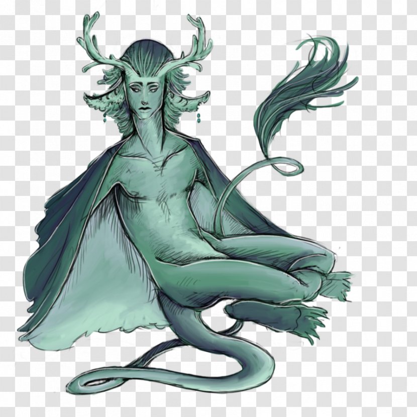 Demon Illustration Tree Myth Legendary Creature - Cartoon Transparent PNG