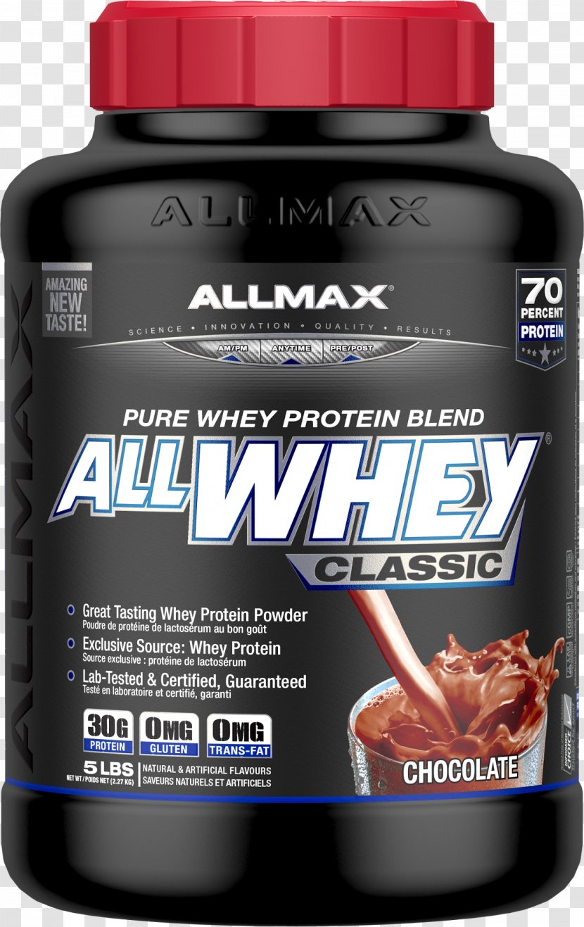 Dietary Supplement Whey Protein Isolate Bodybuilding - Cookies And Cream Transparent PNG